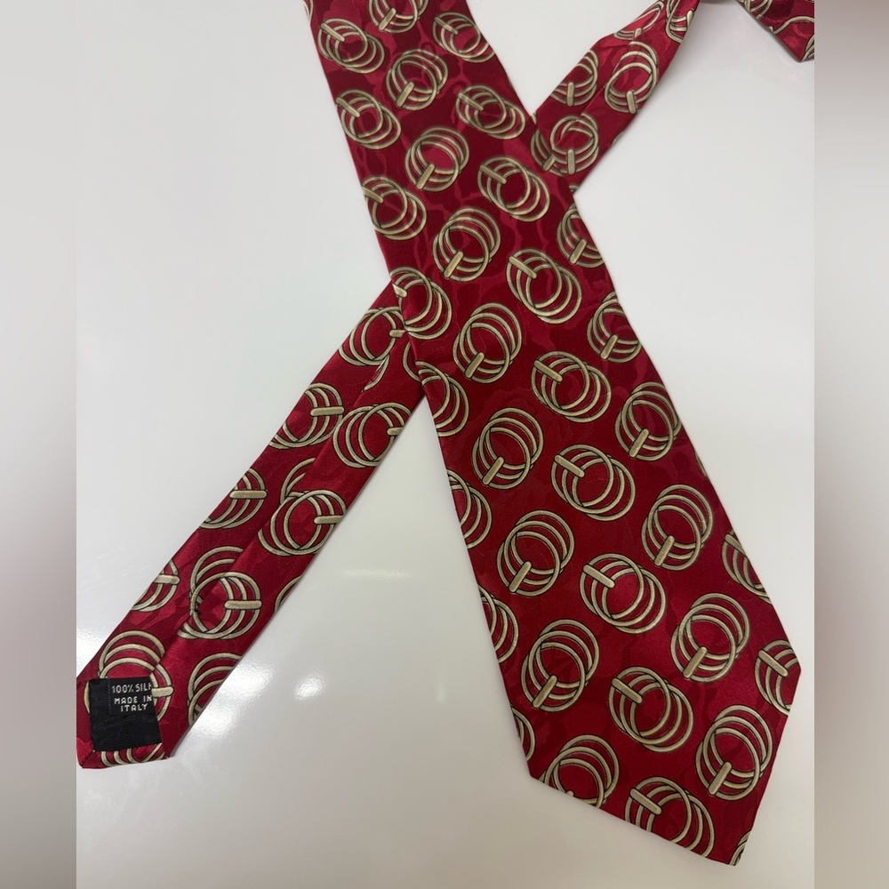 Austin Grey vintage silk tie